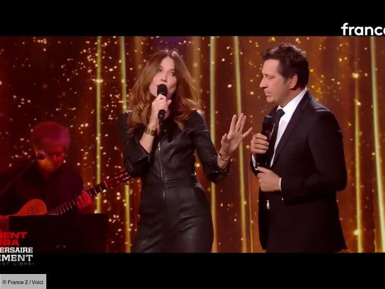 Carla Bruni partage un duo improbable avec un faux Nicolas Sarkozy imité par Laurent Gerra (ZAPTV)