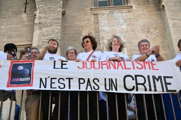 "Le journalisme n'est pas un crime": les proches de Christophe Gleizes se mobilisent pour sa libération