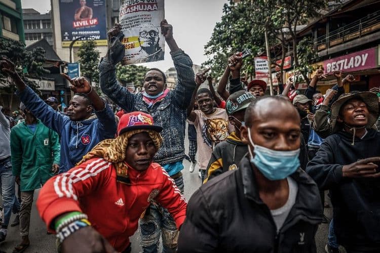 Au Kenya, violences lors des manifestations commémorant le mouvement de 2024, deux tués par balles