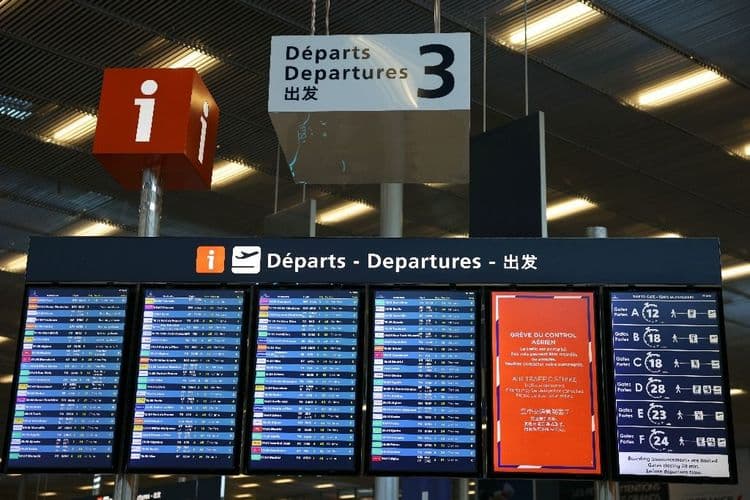 Week-end noir en perspective à Paris-Orly, jusqu'à 70% des vols annulés
