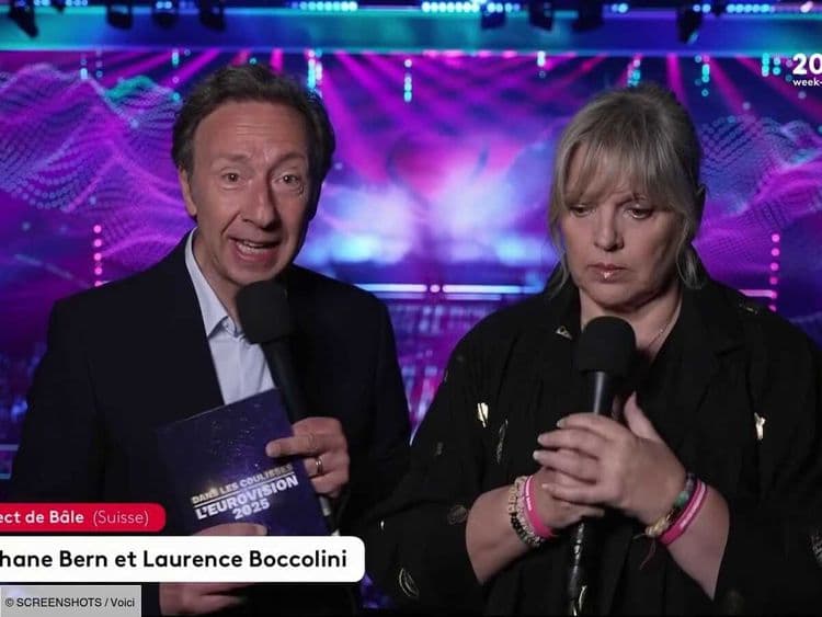 Eurovision 2025 : Laurence Boccolini laisse un adorable message à sa fille en plein direct (ZAPTV)
