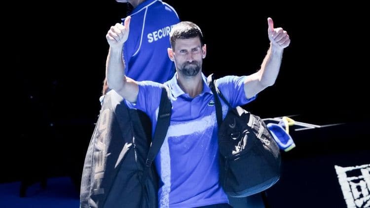 Djokovic dit stop