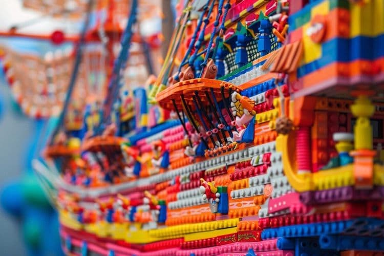 Lego : Brest revendique le record mondial avec une fresque de plus de 250.000 briques