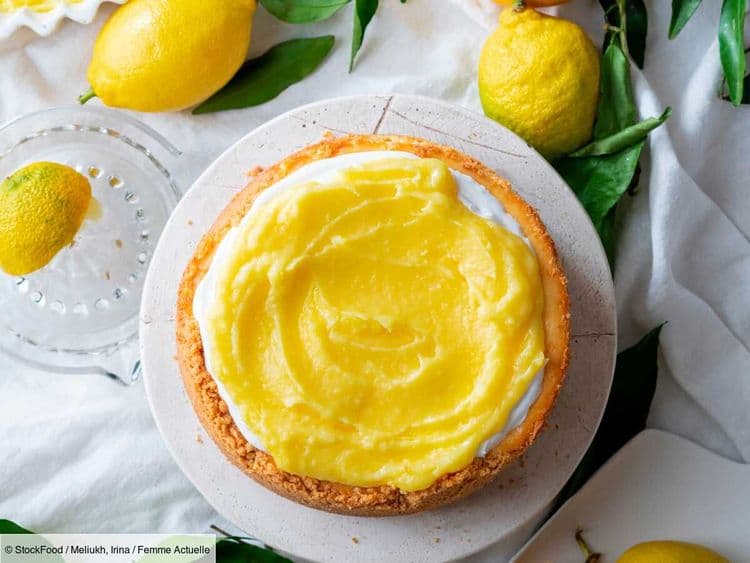 La recette vraiment originale du cheesecake au lemon curd pas-à-pas
