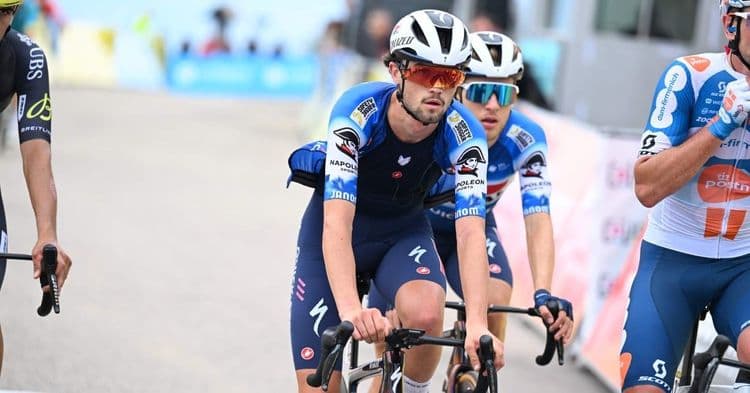 Un coureur français de la Quick-Step accidenté