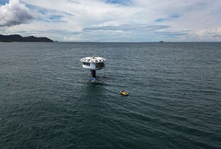 Panama: Vivre 11 mètres sous le niveau de la mer, en quête de record