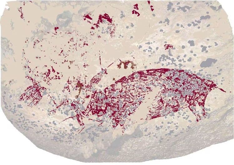 La plus ancienne peinture au monde a été découverte en Indonésie