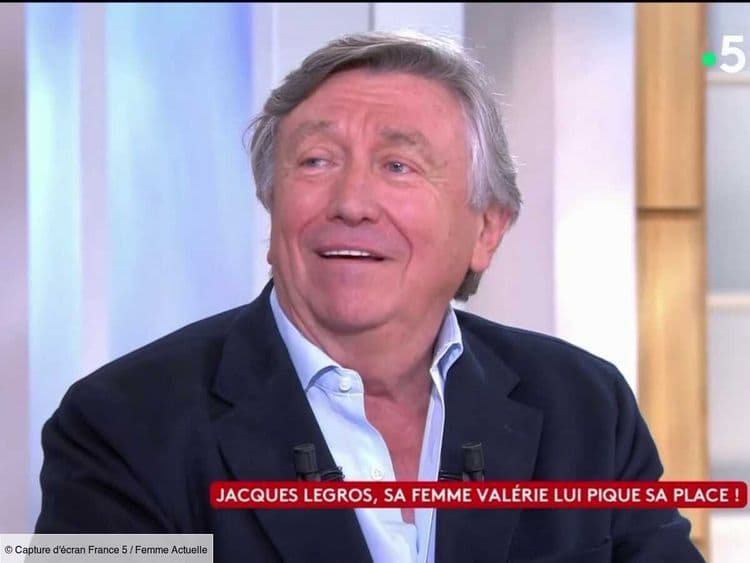"C'est moi qui prends ta place" : après le départ de Jacques Legros, une personne très spéciale l'a surpris en apparaissant sur le plateau du 13 heures de TF1