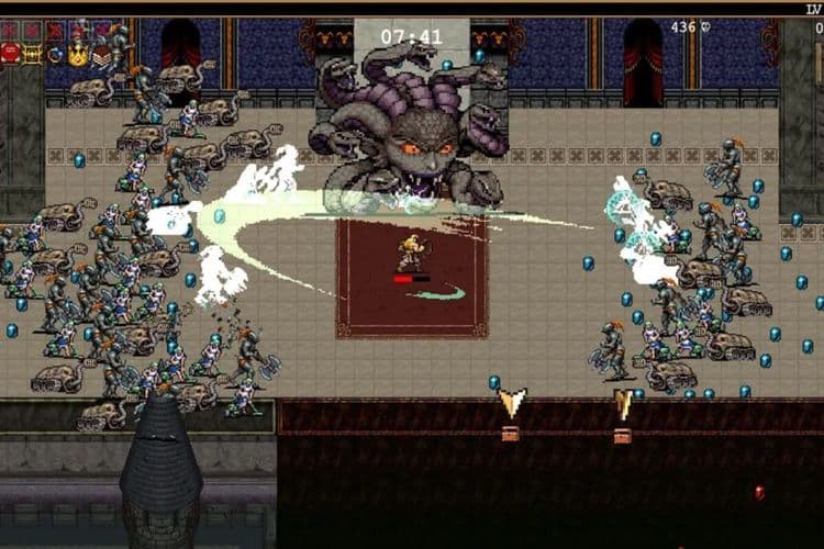 Vampire Survivors s’enrichit d’une extension hommage à Castlevania, toujours sans vampire à l’horizon