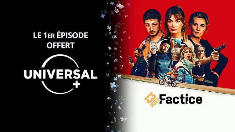 13ème RUE vous offre le 1er épisode de sa nouvelle série Factice dès le 15 janvier ! 