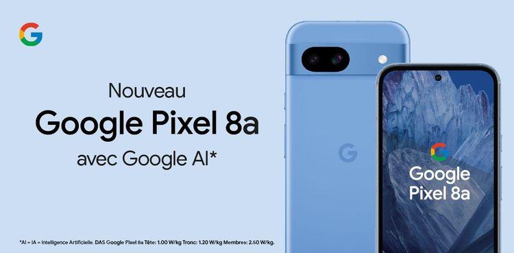 Le tout nouveau Google Pixel 8a fait son entrée chez Free Mobile