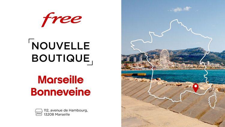 Une nouvelle boutique Free ouvre ses portes à Marseille