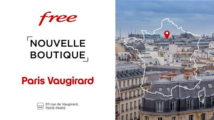 Free débarque à grands pas dans la plus grande rue de Paris !