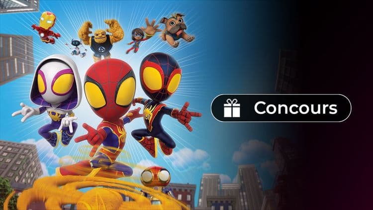 Gagnez une figurine Hasbro Spidey avec Disney Channel et OQEE by Free