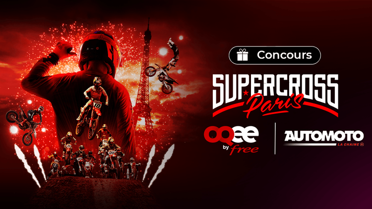 Concours : Gagnez vos places pour le Supercross de Paris !