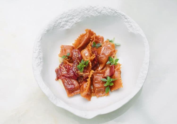 Al dente et succulents : les dumplings tomate et parmesan de Simone Zanoni