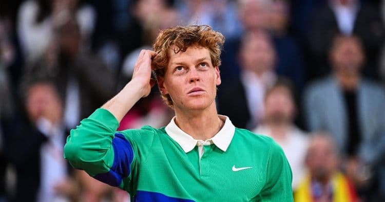 Jannik Sinner dans le flou