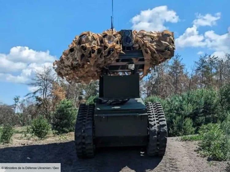 Guerre en Ukraine: Kiev dévoile un drone terrestre armé d'un lance-roquette thermobarique