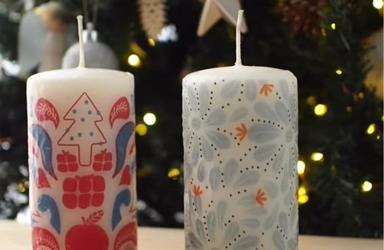 Voici l'astuce toute simple pour  personnaliser ses bougies en 5 minutes chrono