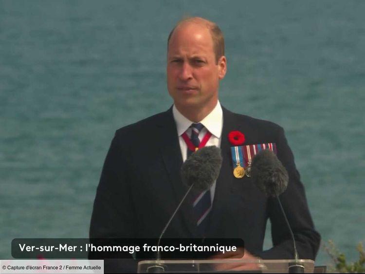 Le prince William parle français pendant son discours pour les 80 ans du Débarquement