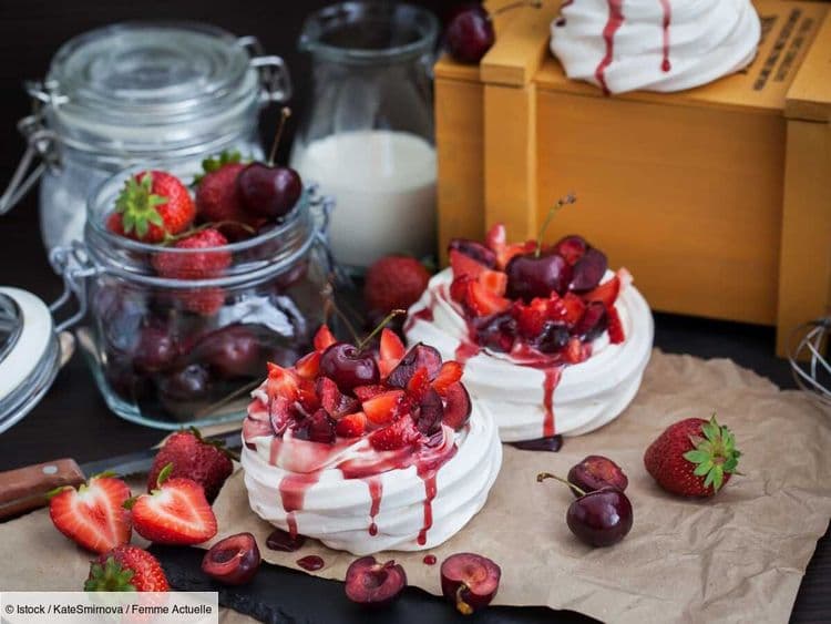 Pavlovas aux fruits rouges : 32 recettes pour le printemps