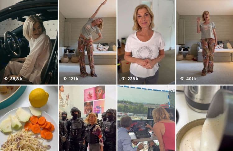 À 64 ans, Michèle Laroque séduit Instagram avec ses vidéos forme