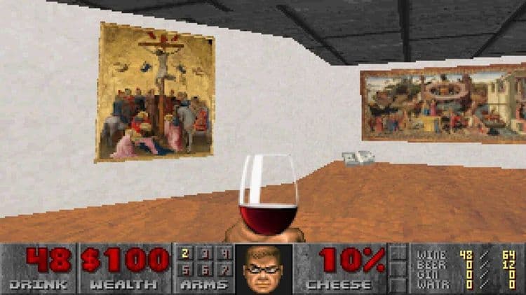 Des moddeurs transforment le jeu culte Doom en galerie d’art classique