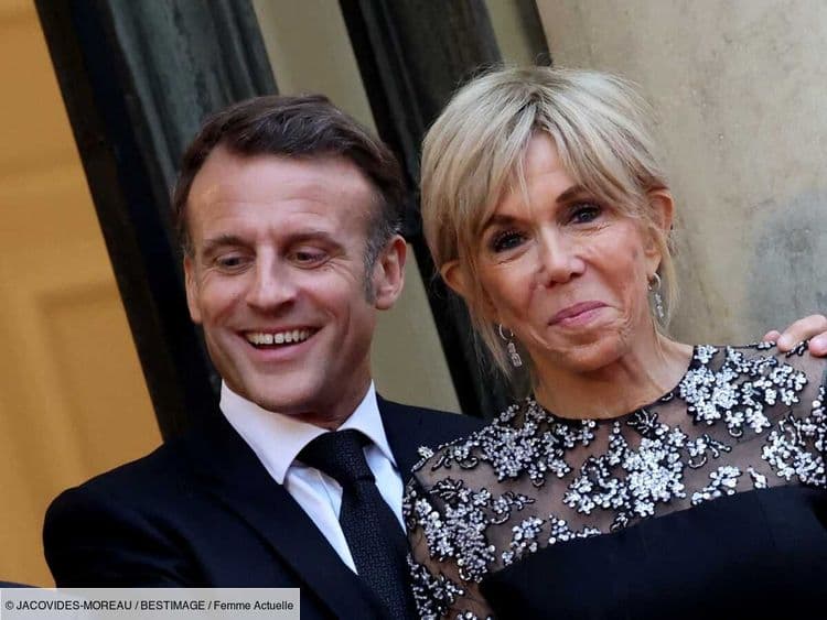 Brigitte Macron mise sur une robe en dentelle noire pour un dîner d'État… avec Cristina Cordula dans une somptueuse robe rouge