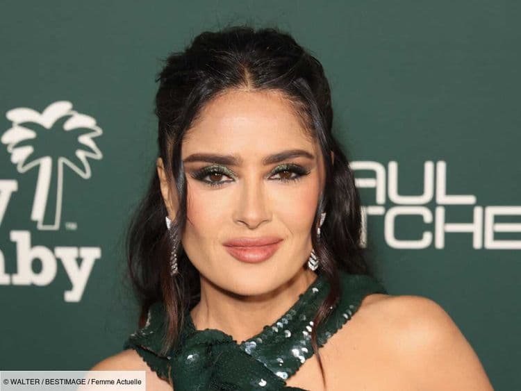 Cheveux blancs : l'astuce très surprenante de Salma Hayek pour les camoufler en quelques secondes