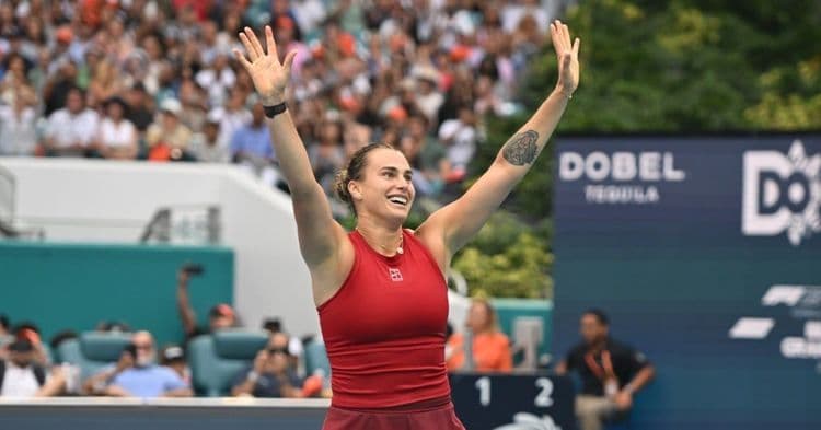 Sabalenka: "Vraiment très heureuse"