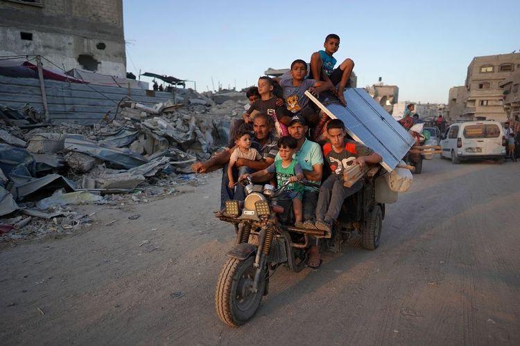Nouvel exode de Palestiniens à Gaza, frappes israéliennes sur Khan Younès après