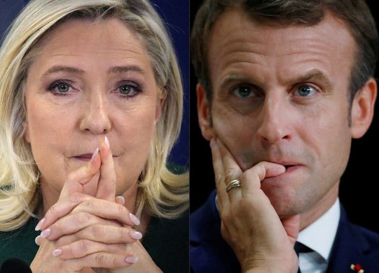 Européennes: Macron relance l'idée d'un débat avec Le Pen