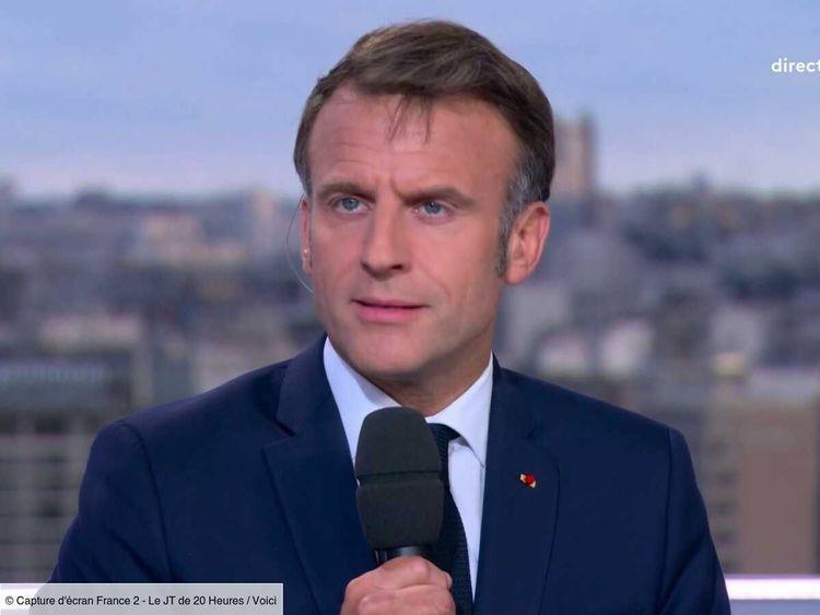 Emmanuel Macron se faisait-il dicter ses réponses sur le plateau de France 2 ? La directrice de la rédaction met les choses au clair