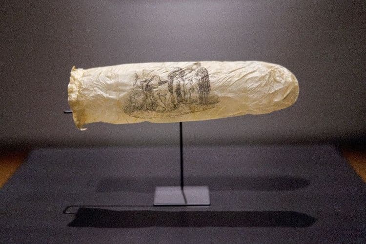 Un musée néerlandais expose un préservatif vieux de 200 ans
