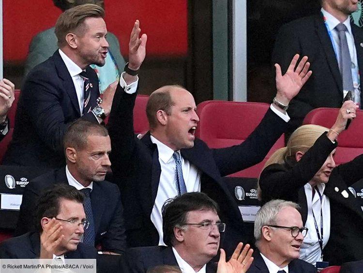 "À se ronger les ongles" : les réactions du prince William au match de l'Angleterre contre la Suisse régalent les internautes