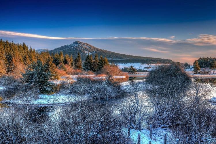 L'étonnante courbe des températures de cet hiver en France