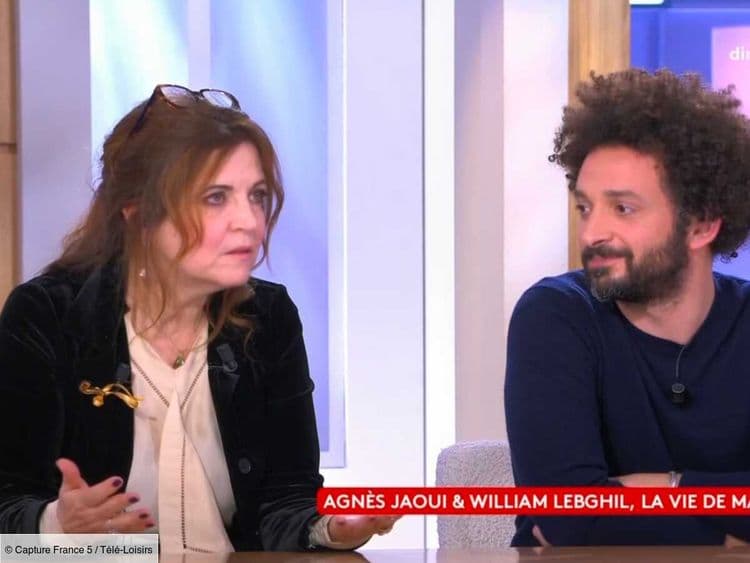 "Ce n'était pas prévu" : Agnès Jaoui révèle avoir fondu en larmes avec William Lebghil sur le tournage de leur dernier film