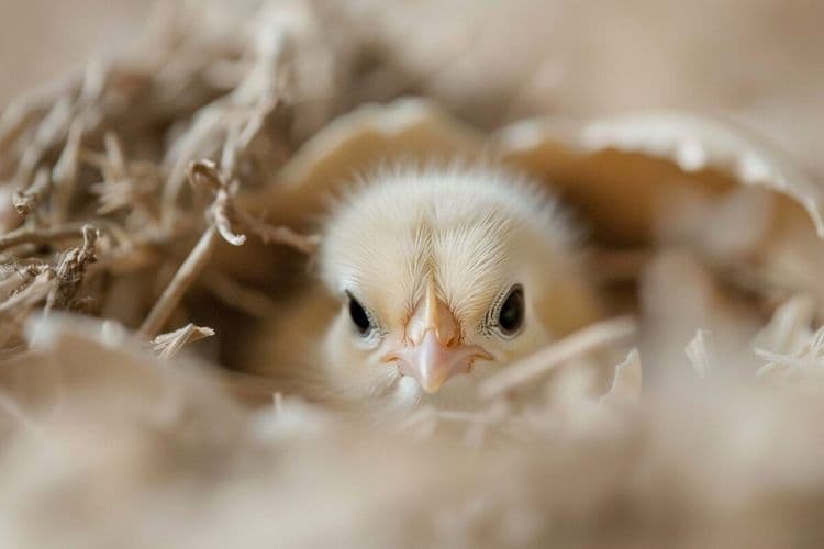 Comment un poussin parvient-il à briser sa coquille d’œuf solide ?