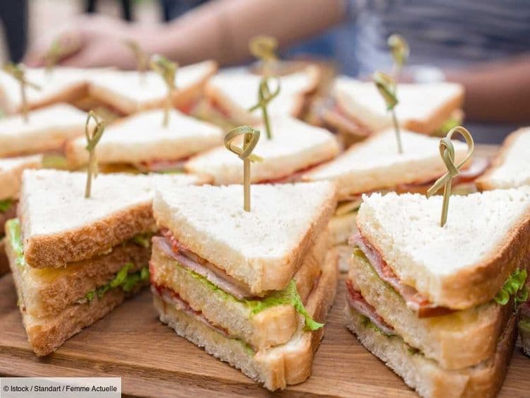 Apéro dînatoire : 38 mini-sandwichs