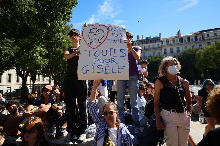 "On est toutes Gisèle", manifestations de soutien aux victimes de viols dans toute la France