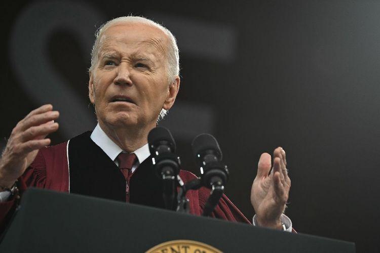 A l'université de Martin Luther King, Joe Biden promet d'écouter les manifestations pour Gaza