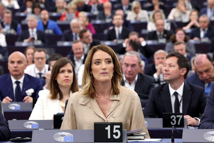 La conservatrice maltaise Roberta Metsola réélue présidente du Parlement européen