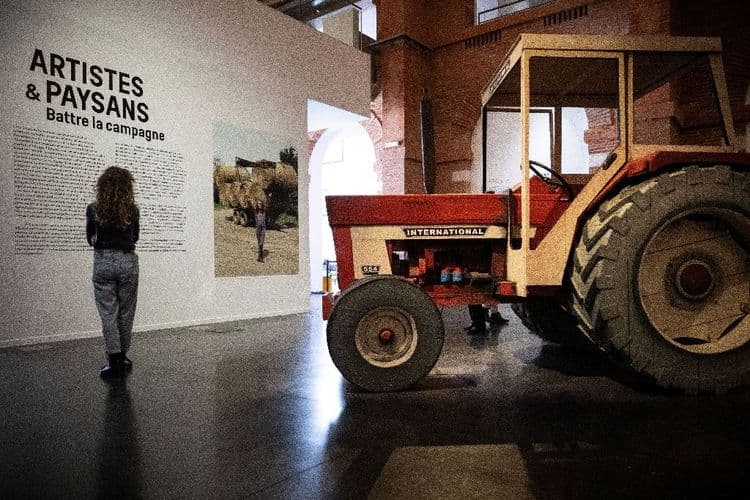 Un salon de l'"Artgriculture" à Toulouse et la crise paysanne s'invite au musée