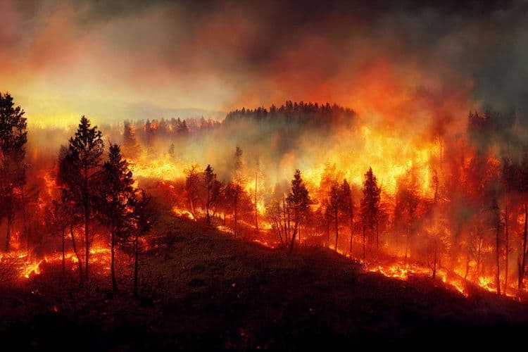 La végétation calcinée par le gigantesque incendie du Texas est visible de l'espace !