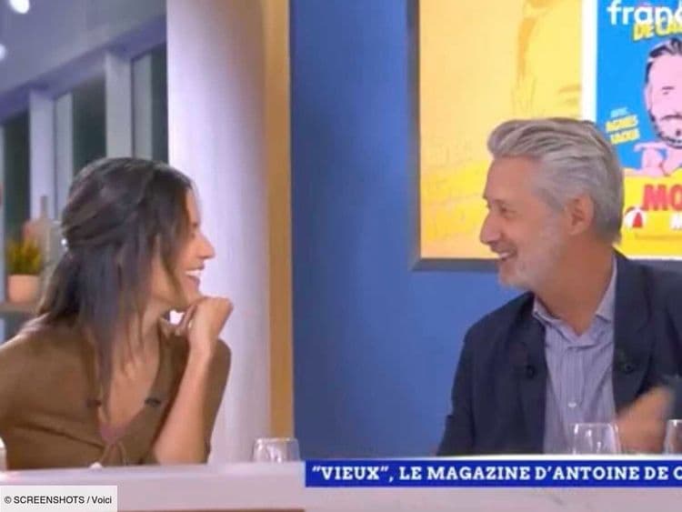 "Vous êtes beau..." : Aurélie Casse sous le charme d'Antoine de Caunes sur le plateau de C l'hebdo, l'animateur déstabilisé (ZAPTV)