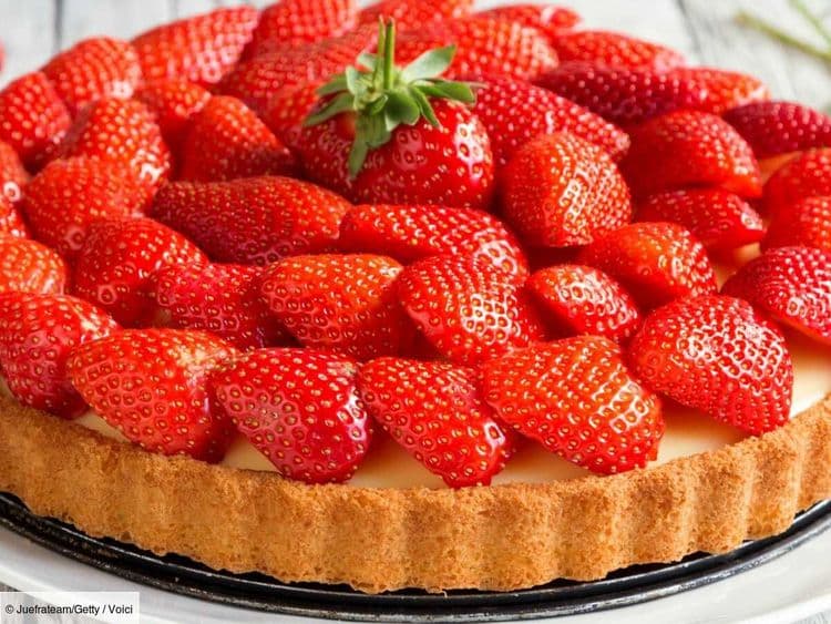 Dessert d’été : craquez pour une tarte aux fraises légère et sans crème pâtissière