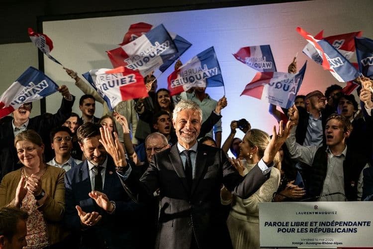 Laurent Wauquiez et sa "parole libre", fin de campagne "à la maison"