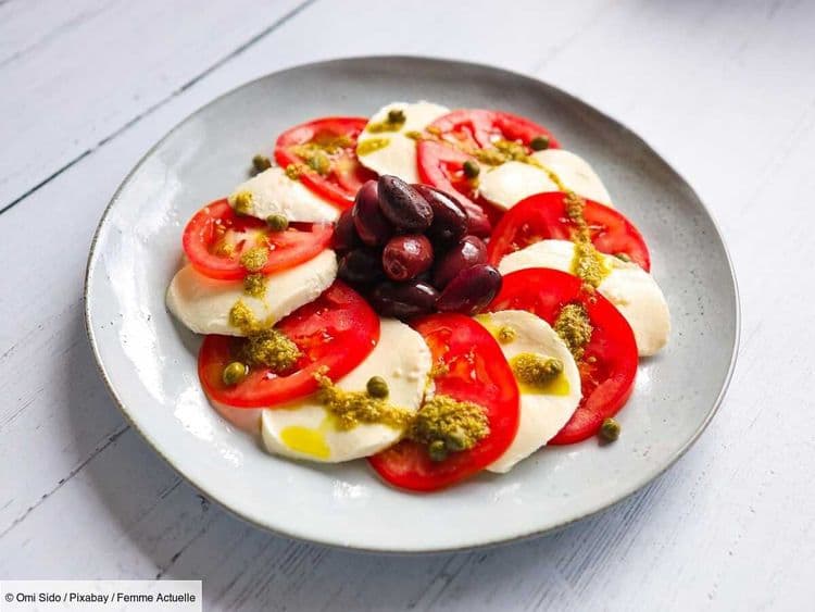 24 salades pour l'été avec de la mozzarella