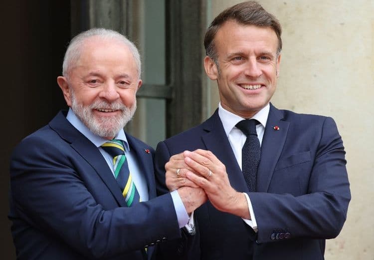 A Paris, Lula exhorte Macron à conclure l'accord UE-Mercosur