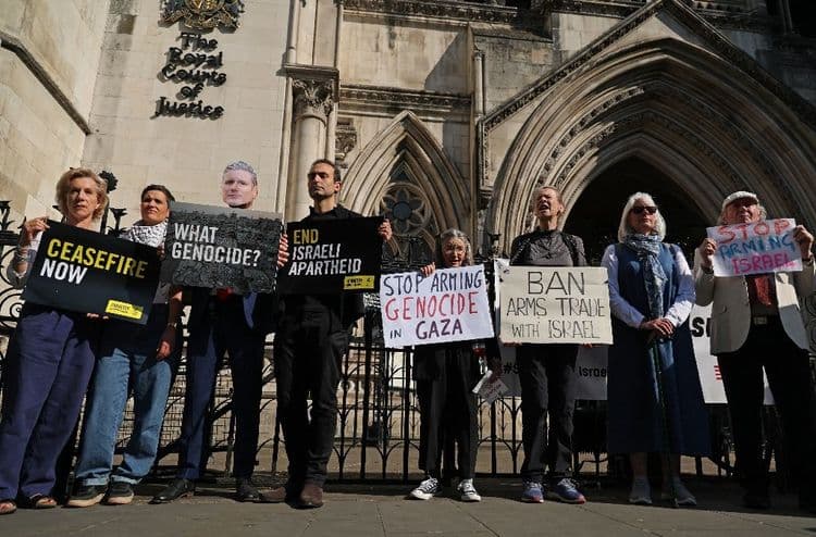 Royaume-Uni: la justice britannique se penche sur les ventes d'armes à Israël